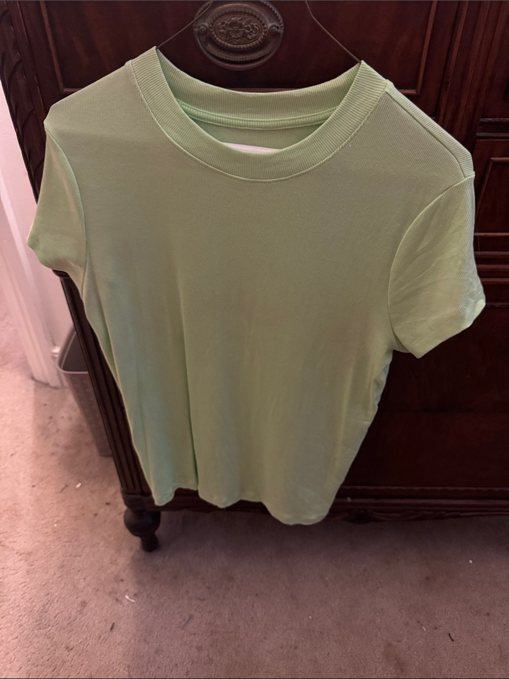 Women’s Lightweight Crewneck Tee - Light Green
